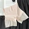 Calça de Segurança Antibacteriana Sem Costura de Cintura Alta em Seda de Gelo para Mulheres, Leggings Duas em Uma para Controle da Barriga e Levantar o Bumbum, Camada Base de Seda de Gelo para o Verão, 10A