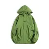 Chaqueta con capucha de color liso para primavera, Dopamina, con bolsillo para cargar, informal, deportiva, para montaña, exterior, para hombres y mujeres