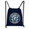 Bolsa com Cordão para Futebol da Copa do Mundo Transfronteiriça de 2026 com Estampa do Logo da Equipe, Mochila com Cordão de Poliéster, Bolsa de Armazenamento de Grande Capacidade
