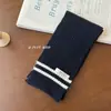 Bufanda Infantil Otoño e Invierno Estilo Preppy Coreano Rayada Versátil Bufanda de Punto para Hombres y Mujeres Bebé a Prueba de Frío y Cálida