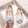 Zapatos de Princesa para Niñas 2026 Otoño Nuevos Zapatos Infantiles Zapatos Pequeños de Cuero Zapatos de Cristal para Bebés Zapatos de Suela Simple Otoño y Primavera