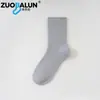 Calcetines Zobaren para Mujer de Rizo Bucle Media Pantorrilla Otoño/Invierno Calcetines Gruesos Cálidos Calcetines de Toalla Negros y Blancos Calcetines de Rizo Bucle con Felpa al Interior Venta al por Mayor