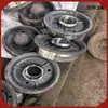 El Tamaño de la Rueda del Vagón de Mina Soporta Ruedas de Acero Fundido de Alta Resistencia Personalizadas para Minas. Instalación Sencilla de Ruedas Mine Mine de 350 mm