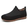 Zapatos de Algodón para Mujer de Invierno Transfronterizos con Forro de Felpa, Botines Cortos Acolchados Cálidos para Mujer, Zapatos Casuales de Suela Blanda para Ponerse Fácilmente, Zapatos tipo 'Lazy Mom'