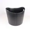Cesta para Almacenar Leña Almacenamiento Artículos Varios Cesta para Guardar Ropa Sucia Cesta Doméstica para Leña Caja de Almacenamiento de Cuero Venta al por Mayor