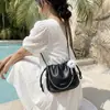 Bolsa Pequena Versátil com Corrente para Mulheres, Nova Bolsa Quadrada Pequena Plissada Nuvem, Bolsa Transversal de Nicho Primavera 2026