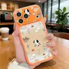 Adecuado para iPhone 18 Pro Max, Funda para Teléfono Dos en Uno Fiesta de Perros Pequeños, Apple 16 Nicho Tercera Generación Diseño Simple