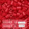 Paquete de Recarga de 264 Colores 1000 Piezas 2.6 mm Fusion Beads Tablero de Pines Set de Rompecabezas Beads para Planchar Serie Completa de 264 Colores