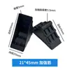 Empaque de muebles anti-colisión triángulo plástico esquina protectora plástico protectora para vidrio mármol esquina protectora de plástico esquina de plástico fabricantes
