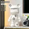 Urso Fofo Grande Enfeite de Chão Estilo Italiano Moderno Decoração de Sala de Estar Cofrinho de Ursinho Fofo Venda Direta da Fábrica