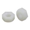 Tornillo de plástico de nailon transparente, tapa de rosca anti-floja, fijación métrica, tuerca hexagonal M6, venta al por mayor de fábrica