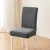 Funda Elástica Jacquard Universal para Silla de Cuatro Estaciones Cubierta Sencilla para Silla de Mesa de Comedor de Restaurante Alta Elasticidad Resistente al Desgaste