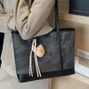 Bolso Tote Casual de Moda para Mujer Estilo Coreano Moda Retro Bolso de Hombro de Gran Capacidad Primavera y Verano 2025 Nuevo Bolso de Mujer Nicho