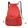 Mochila con Cordón de Gran Capacidad con Separación Húmeda y Seca, Bolsa para Guardar Baloncesto, Bolsa para Senderismo y Deportes al Aire Libre, Regalo, Personalizable