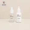 Botellas gotero de PETG de pared gruesa en stock 30ml 50ml botellas dispensadoras gotero para líquido de esencia botellas vacías cosméticas