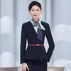 Camisa de Ropa de Trabajo China Mobile 2025 Primavera y Verano Nuevo Traje para Dama traje Chaqueta de Vendedor