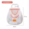 Bolsa colgante para frutas y verduras de cocina, herramienta de almacenamiento para jengibre y ajo, bolsa de almacenamiento de ajo y jengibre montada en la pared, bolsa de almacenamiento de malla transpirable