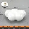 Coração Cartoon Nuvem Colorida Cerâmica Porta de Guarda-Roupa Gaveta Fofa Infantil Puxador Pequeno para Móveis Estilo Europeu