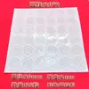 Partícula Anticolisão de Silicone Amortecedor de Maçaneta de Porta Auto-Adesivo Reversível Gaxeta Adesiva Silenciador de Porta de Armário Pés de Silicone para Mesa e Cadeira
