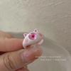 Anillo de Monstruo Gatito Negro Divertido Lindo para Niños Dedo Índice Nicho Femenino Pulsera Milenio 2YK Nueva Apertura