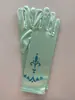 Guantes Azules Claros Estampados Frozen Varios Colores Estilo Estampado Guantes COSPLAY Vestido Aisha