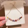 Pulseira pingente geométrico de flor de zircônia cúbica estilo europeu e americano, elegante e versátil, uma peça de joalheria delicada e luxuosa com um toque de alta qualidade, um acessório único e estiloso para mulheres