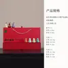 Adornos de Cerámica Estilo Chino en Forma de Calabaza para Mesa de Centro de Sala de Estar, Mesa de Té, Vestíbulo, Decoraciones de Oficina, Caja de Regalo para Inauguración de Casa, Regalo de Año Nuevo Chino
