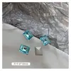 2022 nueva joyería para uñas Diamante Super Brillante K9 rectangular Aurora fondo puntiagudo Montón de Cristales de Diamante Red de Diamantes para uñas Diamante