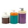 Frasco para mascarilla capilar de material PET 500ml/800ml/1000ml botella dispensadora de acondicionador materiales de empaque cosmético al por mayor