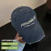 Gorra de Béisbol de Ala Ancha Estilo Coreano Gorra de Pico para Mujer, Ampliada y Profundizada para Cabeza Grande, Hace que la Cara Parezca Más Pequeña, Gorra Bordada Vintage para Hombre