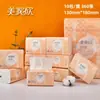 Papel de Seda Meijiaxin 360 Hojas 10 Paquetes de Servilletas de Papel Suaves como la Seda Espesadas de 4 Capas para Hogar Restaurante Toallas Húmedas