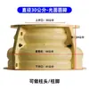 Molde para Base de Columna Romana, Decoración Redonda para Cabeza y Base de Columna de Cemento, Base de Columna para Villa de ABS, Pedestal