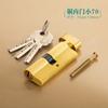 Cilindro de cerradura pequeño 70 cilindro de cerradura de cobre habitación puerta de madera cerradura de puerta interior fábrica cilindro de cerradura abierta mayoreo manija de dormitorio accesorios para cerradura de puerta