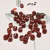 Ágata Roja Cuentas de Onda de Agua Cuentas Sueltas Cuentas Espaciadoras Pulsera Accesorios DIY 614