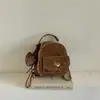 Mochila retro, exquisita y mini; bolso de mano en forma de corazón, dulce y fresco, estilo nicho; perfecto para estudiantes, vacaciones y tomar fotos; bolso cruzado dulce y elegante