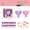 Disco de Pintura de Yeso para Niños Simulación DIY con Diseño de Triceratops, Juguete Creativo de Graffiti para Niños y Niñas