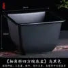 Vaso Quadrado Criativo Planta Suculenta Árvore da Fortuna Bonsai Jardinagem Especial Vaso de Flor de Resina Vaso de Plástico Simples