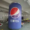 Insuflável de desenho animado insuflável modelo insuflável personalizável material de malha de PVC modelo insuflável 3,5 m Pepsi