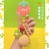 Souvenirs para Exámenes de Admisión a la Preparatoria y Exámenes de Admisión a la Universidad, Pequeños Regalos Inspiradores, Título de Lista Dorada, Primer Lugar, Colgantes de Frutas Tejidos a Crochet