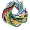 DIY 6*8mm 50g Cuentas Barril, Cuentas Tambor, Jade Imitación, Jade Nieve, Cuentas de Vidrio para Rezar, Accesorios para Pulseras y Collares, Cuentas Sueltas de Vidrio