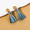 Borla Dorada de 4 cm Mini Colgante de Borla Estilo Tíbet Accesorios para Joyería DIY Materiales para Colgantes de Borla Venta al por Mayor