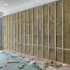 Pared Divisoria y Materiales de Techo de Estructura Ligera de Acero: Acero Perfil 35mm, Acero Principal 38mm, Acero Vertical 75mm, Acero Techo y Piso 75mm, Acero Auxiliar 50mm, Acero de Borde
