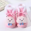 Sapatos de bebê, sapatos de inverno de algodão com forro de fleece, para meninos e meninas de 0 a 1 ano, sapatos quentes, 6-12 meses, sapatos para antes de andar para uso interno