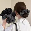 Goma de pelo versátil estilo coreano para mujer, Cuerda para el pelo de alta gama estilo perezoso, Accesorio para el pelo de coleta baja, Cuerda para el pelo simple para la cabeza