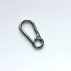 Llavero de Coche con Mosquetón de Metal Simple, Hebilla para Cinturón con Llavero de Cintura, Colgante Decorativo Creativo, Producto de Fábrica al por Mayor