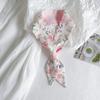 Bufanda pequeña con forma de fruta, bufanda larga, banda para el pelo, bonita bufanda pequeña, accesorios para el pelo con estampado de celebridades de Internet a doble cara, tocados que combinan con todo, cinta