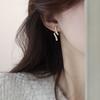 Pendientes Versátiles con Diseño de Nicho, Pinzas para Orejas de Disco de Espiral Anti-Mosquitos, de Alta Gama y Elegantes, Sin Perforaciones