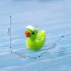 Nuevo Lindo Juguete de Peluche de Pato de Tenis y Fútbol Accesorios Decorativos DIY para Paisajismo de Jardín Pequeños Adornos