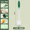 Cepillo 5 en 1 para tazas y botellas, especializado para limpiar vasos de agua, herramienta de limpieza multifuncional para termos, cepillo para popotes y accesorio para limpiar tazas