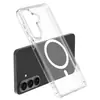 Adequado para a capa do telefone Samsung S26 com atração magnética, transparência, finura e segurança para a pele LeReach